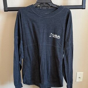 Women’s USA field hockey Black Long Sleeve Shirt
